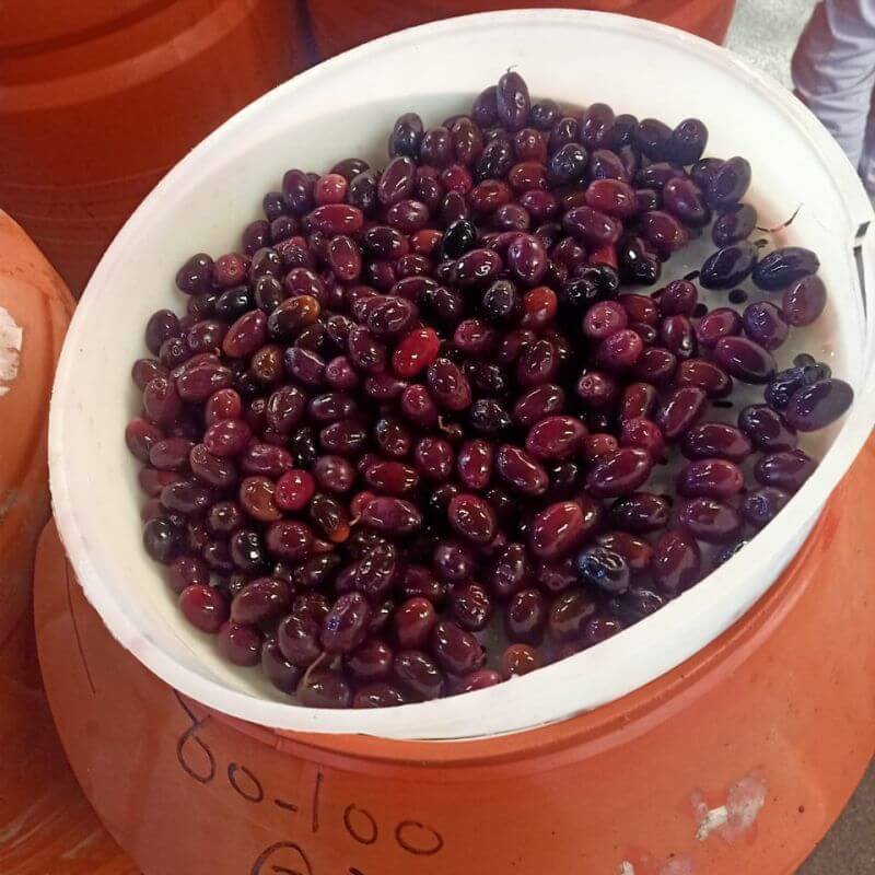 Natural Black Olives 