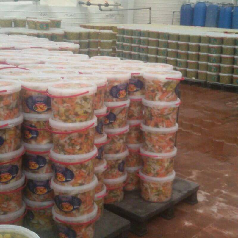 مخللات مشكلة